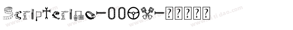 Scripterina-00OX字体转换