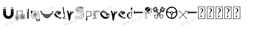 UniquelySprayed-PXOx字体转换 UniquelySprayed-PXOx字体转换