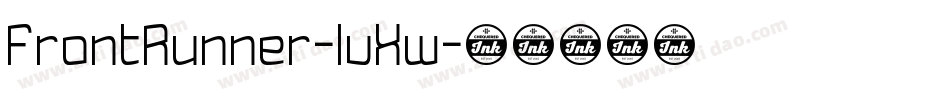 FrontRunner-lvXw字体转换 FrontRunner-lvXw字体转换