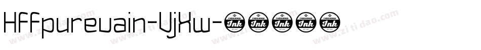 Hffpurevain-VjXw字体转换