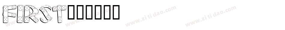 FIRST字体转换