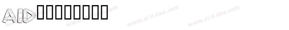 aid字体字体转换