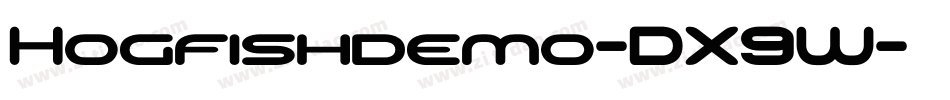 Hogfishdemo-DX9W字体转换 Hogfishdemo-DX9W字体转换