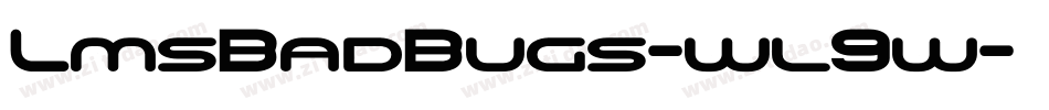 LmsBadBugs-wl9w字体转换