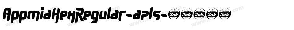 AppmiaHexRegular-a7l5字体转换