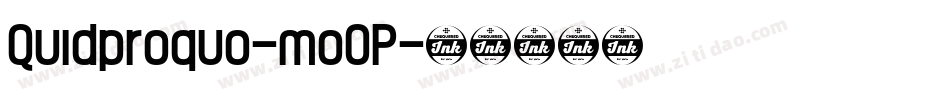 Quidproquo-mo0P字体转换