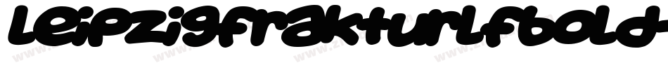 LeipzigFrakturLfBold-r4nO字体转换