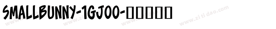 SmallBunny-1Gj00字体转换