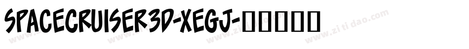 SpaceCruiser3D-xeGj字体转换