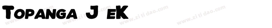 Topanga-J3eK字体转换