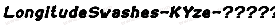 LongitudeSwashes-KYze字体转换 LongitudeSwashes-KYze字体转换