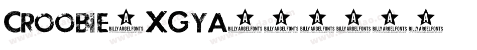 Croobie-XGya字体转换