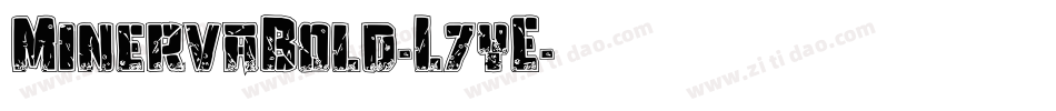 MinervaBold-L7yE字体转换