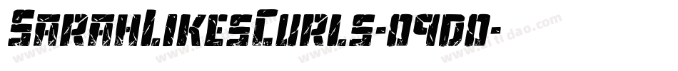 SarahLikesCurls-o9do字体转换