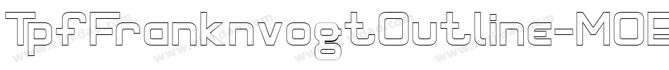 TpfFranknvogtOutline-MOBp字体转换