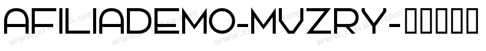 AfiliaDemo-MVZrY字体转换