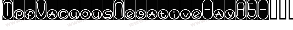 TpfVacuousNegative-ayA5字体转换