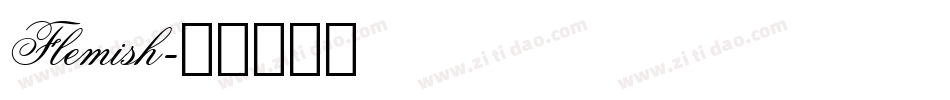 Flemish字体转换