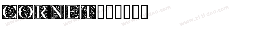 CORNET字体转换