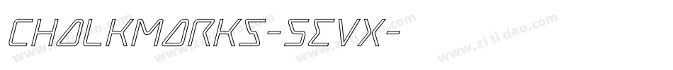 ChalkMarks-5Evx字体转换