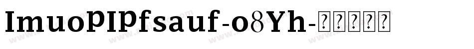 AlienAndroid-e8Yg字体转换