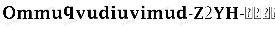 Ellipticaitalic-X2YG字体转换