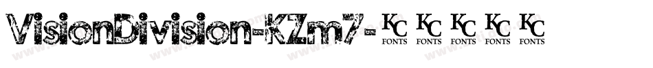 VisionDivision-KZm7字体转换