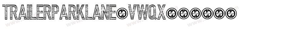 TrailerParkLane-Vwqx字体转换