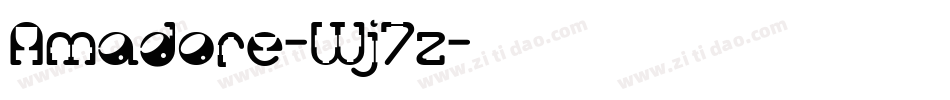 Amadore-Wj7z字体转换