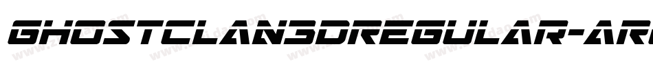 GhostClan3DRegular-aR0x字体转换
