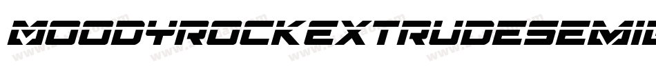 MoodyrockExtrudeSemibold-zL0X字体转换