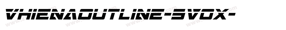 Vhienaoutline-5v0x字体转换 Vhienaoutline-5v0x字体转换