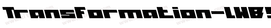 Transformation-lWB5字体转换