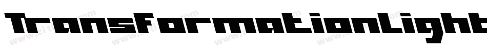 TransformationLight-ByX3字体转换