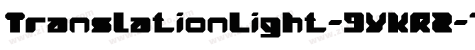 TranslationLight-9YKRZ字体转换