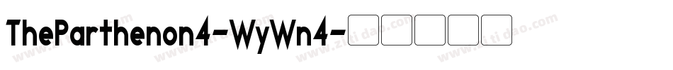 TheParthenon4-WyWn4字体转换