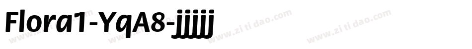 Flora1-YqA8字体转换