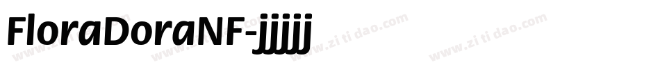 FloraDoraNF字体转换