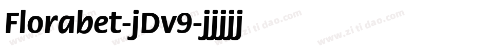 Florabet-jDv9字体转换