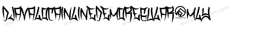 DjavalocaInlineDemoRegular-mLYwx字体转换