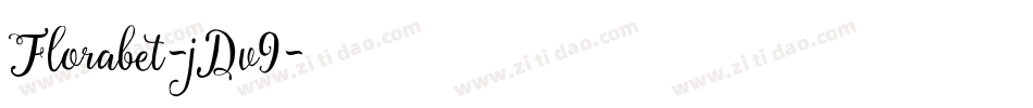 Florabet-jDv9字体转换