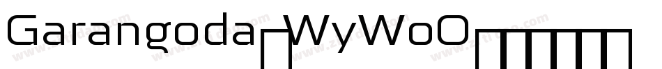 Garangoda-WyWoO字体转换
