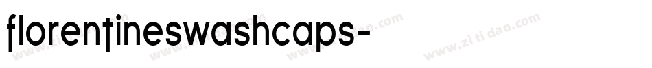 florentineswashcaps字体转换