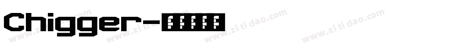 Chigger字体转换