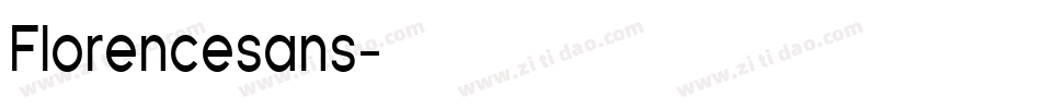 Florencesans字体转换