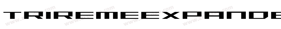 TriremeExpanded-zKWa字体转换