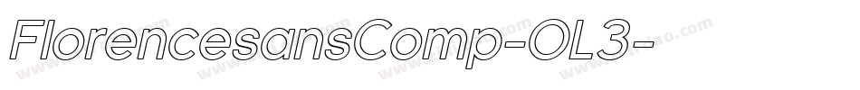 FlorencesansComp-OL3字体转换