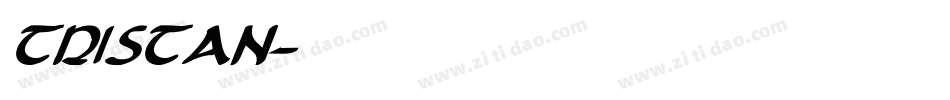 Tristan字体转换