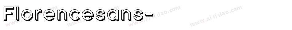 Florencesans字体转换