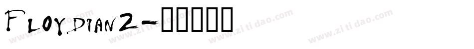 Floydian2字体转换